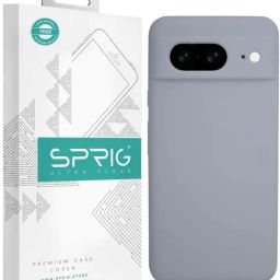 Sprig Liquid Silicone Back Cover for GOOGLE PIXEL 8 (Grey)-picture-36