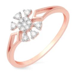 Malabar Gold and Diamonds 18k Gold Casual Ring for Women-picture-6