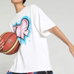 Puma White Cotton Printed T-Shirt-image-22