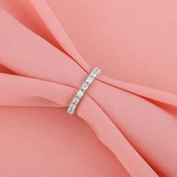 GIVA 92.5 Sterling Silver Enchanting Ring-image-7