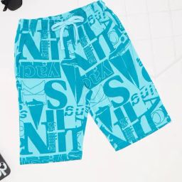 Pantaloons Junior Atomizer Blue Shorts-image-52