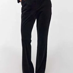 Cover Story Black Comfort Fit Trousers-image-34