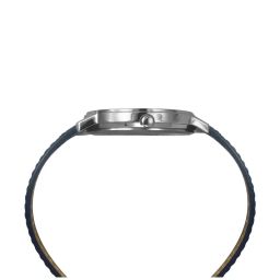 Helix By Timex Blue Round Dial Analog Leather Men Watch - TW056HG02 image 5