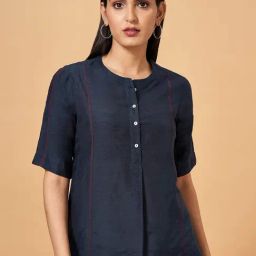 Marigold Lane Blue Regular Fit Top-image-83