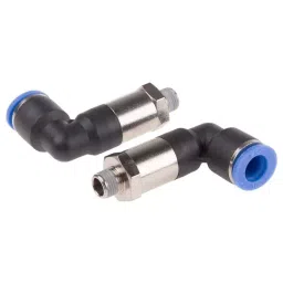 RS PRO Elbow Threaded Adaptor R 1/8 Male to Push In 10 mm Threaded-to-Tube, 9160788-image-59