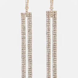 Sohi Gold Plated Party Designer Stone Dangler Earrings-image-96