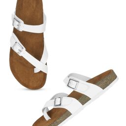 Lavie Women Open Toe Flats with Buckles-image-32