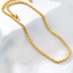Zavya Delicate Strength Rhodium Plated 22 Inch's Women's Chain-image-5
