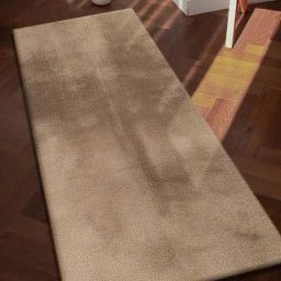 Obsessions Camel Brown Solid Machine Made Runner - Small-picture-12