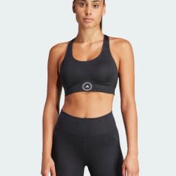 Adidas Black Fitted Sports Bra-picture-10