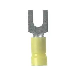PANDUIT Spade Crimp Terminals TERMINAL, FORK TONGUE, #6, 10AWG, YEL, PV10-6F-D (Pack of 5)-image-22