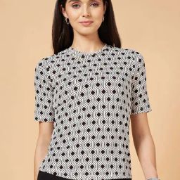 Annabelle by Pantaloons White Printed Top-30