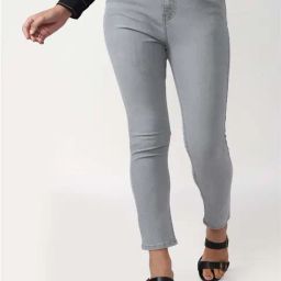 FOREVER 21 WOMEN MID WAIST SLIM FIT ANKLE LENGTH JEANS-picture-31
