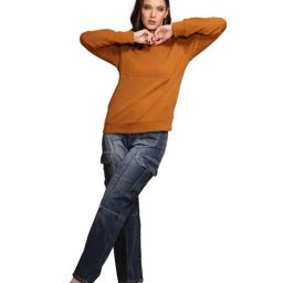 Global Republic Mustard Regular Fit Sweatshirt-picture-35