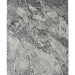 Obsessions Grey Abstract Machine Made Runner - Small image 2
