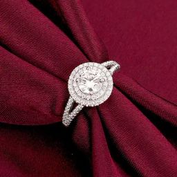 GIVA 92.5 Sterling Silver Op¿ra Ring-image-67