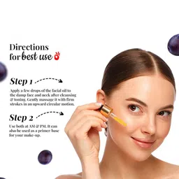 EcstaCBeauty Replump Facial Oil For Anti Wrinkle- 30 ml image 3