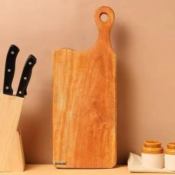 ?Borosil ?Brown Neem Wood Premium Chopping Board (17 mm)-27