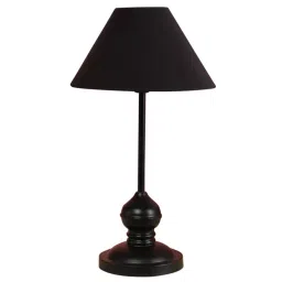 Tucasa NTU-81 B-22 Table Lamp with Metal Base (Black)-10