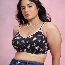 DressBerry Plus Size Floral Full Coverage Lightly Padded Tshirt Bra DRM-DB-MK07-BD-TBC-picture-18