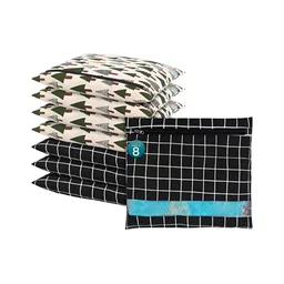 Aura Black Set of 6 Regular Multi-Utility Organisers-117