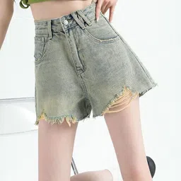 KPOP Women Regular Fit Cotton Shorts-picture-58
