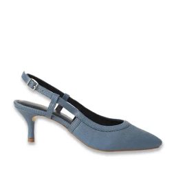 Van Heusen Women's Blue Sling Back Stilettos-image-63