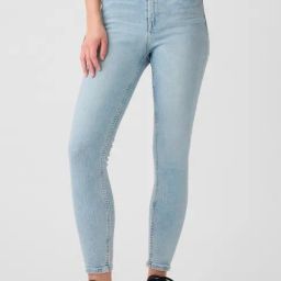 GAP Blue Cotton Solid Jeans-image-27
