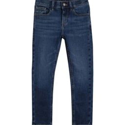 Tommy Hilfiger Boys Blue Washed Slim Fit Mid-Rise Jeans-image-17