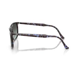 Ray-Ban Core Blue Rectangular Gradient Unisex Sunglasses image 5