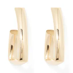 Forever New Signature Annalise Angular Hoop Earrings for Women-image-61