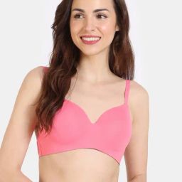 Zivame Pink T-Shirt Bra-image-61