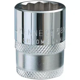 Kennedy-Pro 19.05 mm (3/4 Inch) Square Drive Bi-Hex Socket Size - 22 mm-21