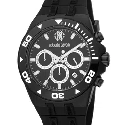 Roberto Cavalli Men Wrap Around Straps Analogue Watch RC5G016P0035-45