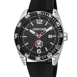 Roberto Cavalli Men Leather Straps Analogue Watch RC5G018P0035-22