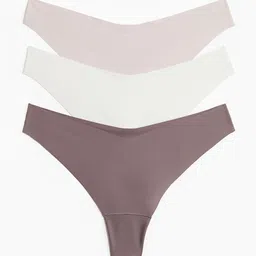 H&M 3-Pack Invisible Thong Briefs-image-77