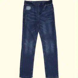 Pantaloons Junior Blue Tapered Fit Jeans-picture-35