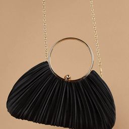 CODE by Lifestyle PU Structured Handheld Bag with Tasselled image 4