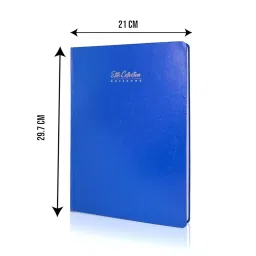 Pragya Pro A4 Single Ruled Notebook Register 192 Pages with ‎Hard Case Cover 21x29.7 cm (Pack of 3) image 2