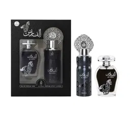 ARABIYAT Set Of 2 AL Faris EDP - 100 ml With Deodorant Spray - 200 ml-57