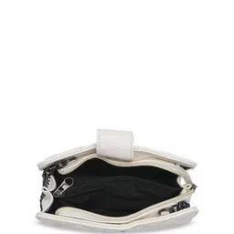 MINI WESST Textured Structured Sling Bag with Quilted image 4
