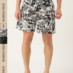 Kook N Keech Men Set of 2 Marvel Printed Cotton Boxers KS22M753-image-55