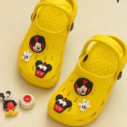Disney By Yellow Bee Boy Mickey Mouse Rubber Clogs-25