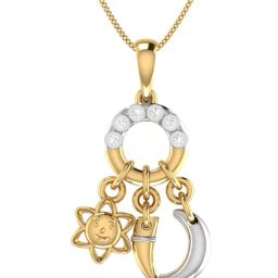 PC Jeweller Suvidha 22 kt Gold Pendant without Chain for Kids-picture-11