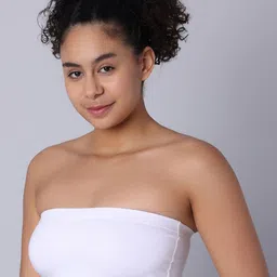 Sillysally  Pack Of 2 Non Padded Non Wired Full Coverage Bandeau Bra image 4