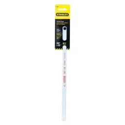 STANLEY 304.8 mm (12 Inch) 18 Teeth Per Inch TPI Bi-Metal Hacksaw Blade, 15-612 (Pack of 10)-picture-21
