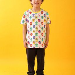 Anthrilo Boys Printed T-shirt-picture-42
