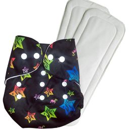 Domenico Washable Baby Diaper Premium Cloth Diaper Reusable Adjustable Size Waterproof Pocket Cloth Diaper Nappie-13