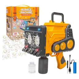 AKN TOYS Bubble Machine Gun with Lights Upgraded Automatic Bubble Machine Blaster with Bubble Refill Solution Truck Design Bubble Maker Machine Toy Set for Kids - COLOR MAY VARY-5
