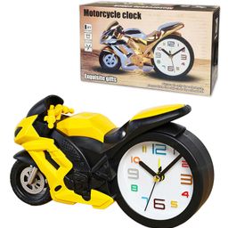 Bunie Motorcycle Design Alarm Clock  Yellow-16